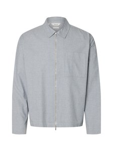 Selected - Särk SlhRlxDavid Mix Zip Overshirt - BLUE MIRAGE CHECKS:POPPYTOOTH | Stockmann
