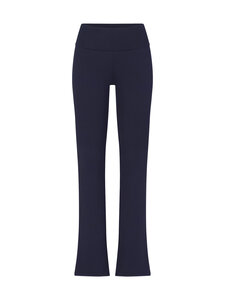 SKIMS - Cotton Jersey Foldover -housut - NAVY | Stockmann