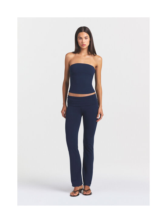 SKIMS - Cotton Jersey Foldover -housut - NAVY | Stockmann - photo 2