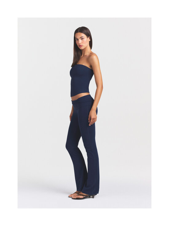 SKIMS - Cotton Jersey Foldover -housut - NAVY | Stockmann - photo 3
