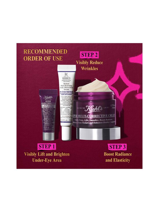 Kiehl's - Level Up Your Smooth Set ādas kopšanas komplekts 10 + 3 + 50 ml - NOCOL | Stockmann - photo 3