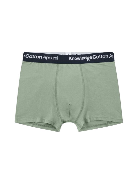 Knowledge Cotton Apparel - Boxer Briefs -alushousut 3-pack - 1396 LILY PAD | Stockmann - photo 2