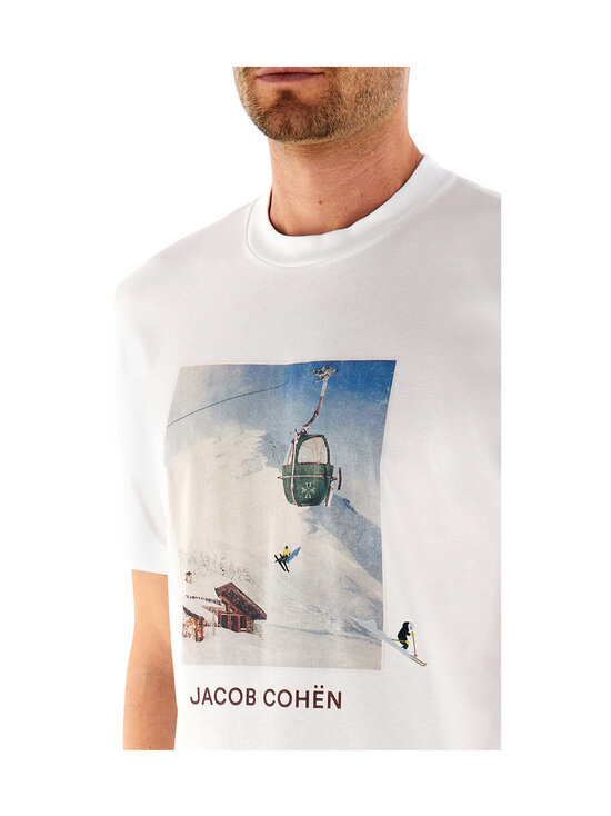 Jacob Cohen - Print t-paita - OPTICAL WHITE | Stockmann - photo 3