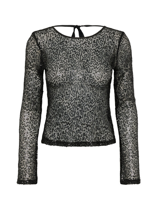 Gestuz - Gzsaina caurspīdīgs krekls - 100 BLACK | Stockmann - photo 1