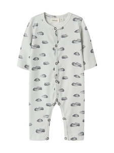 Lil' Atelier - NbmGio Cloud Print rāpulītis - GLACIER GRAY AOP:CLOUD | Stockmann