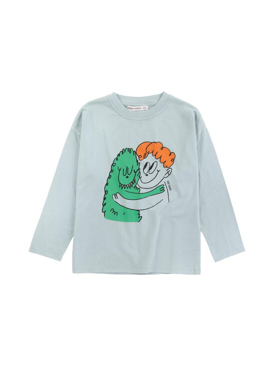 BOBO CHOSES - Hug Monster trikotāžas krekls - 451 LIGHT BLUE | Stockmann - photo 1