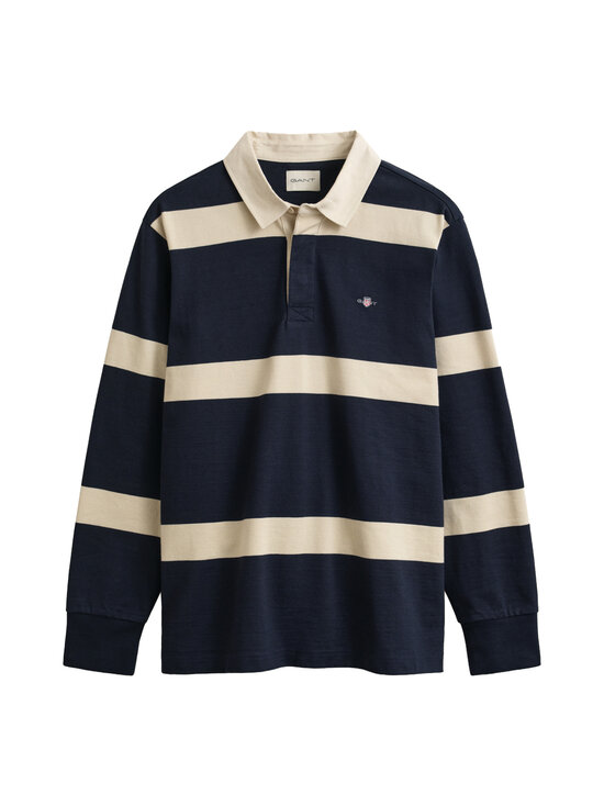 GANT - Striped Rugger regbija krekls - 433 EVENING BLUE | Stockmann - photo 1