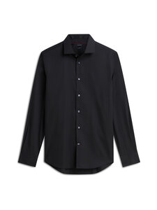 Tommy Hilfiger - NY Flex Collar Solid -kauluspaita - BDS BLACK | Stockmann