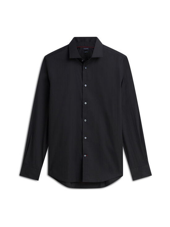 Tommy Hilfiger - NY Flex Collar Solid -kauluspaita - BDS BLACK | Stockmann - photo 1