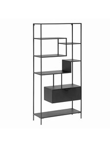 Kave Home - Shantay-kirjahylly - MUSTA | Stockmann