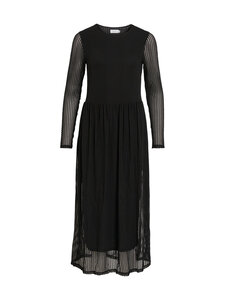 Vila - Vitiona O-Neck -midimekko - BLACK BEAUTY | Stockmann