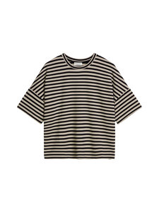 Marc O'Polo - Striped Jersey t-paita - 2056 LIGHT BROWN_MULTI_01 | Stockmann