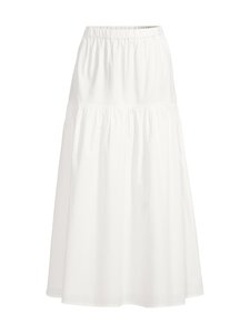 Tommy Jeans - TJW Poplin Tiered -maksihame - YBL ECRU | Stockmann