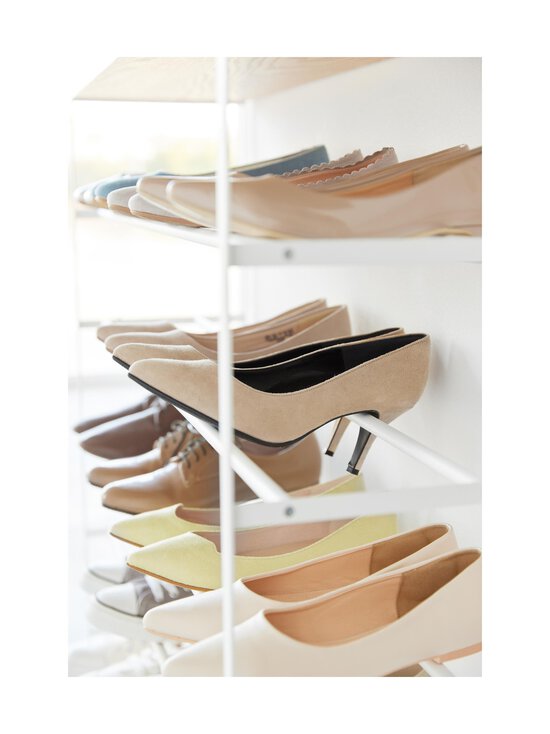 Yamazaki - Tower 5-Tiered Shoe Rack -kenkähylly 90,5 x 26 x 87 cm - WHITE | Stockmann - photo 4