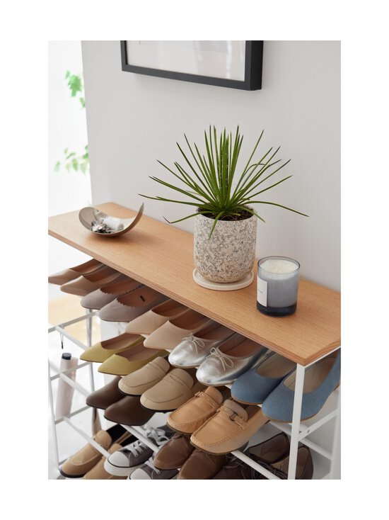 Yamazaki - Tower 5-Tiered Shoe Rack -kenkähylly 90,5 x 26 x 87 cm - WHITE | Stockmann - photo 5