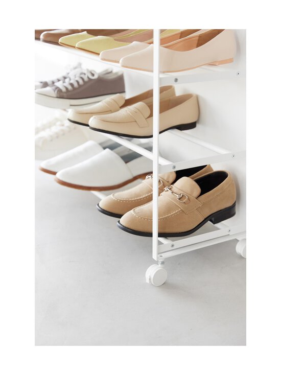 Yamazaki - Tower 5-Tiered Shoe Rack -kenkähylly 90,5 x 26 x 87 cm - WHITE | Stockmann - photo 6