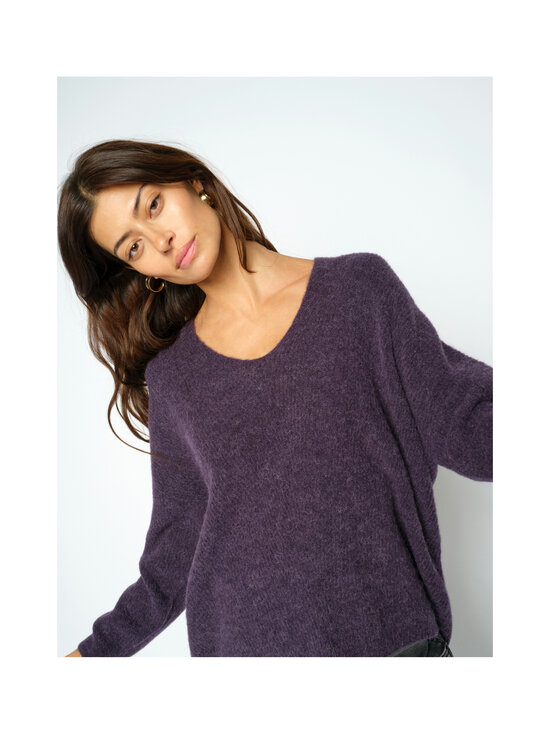 MOS MOSH - MMThora V-Neck -neule - 292 SWEET GRAPE | Stockmann - photo 2