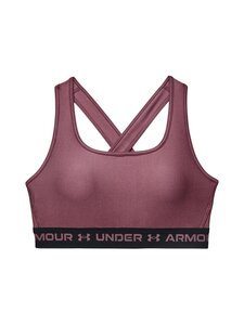 Under Armour - Crossback Mid Bra -urheiluliivit - 554 ASH PLUM | Stockmann