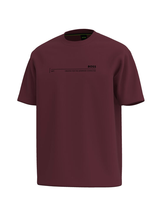 Boss Green - Travel Jersey t-krekls - 654 DARK PINK | Stockmann - photo 1