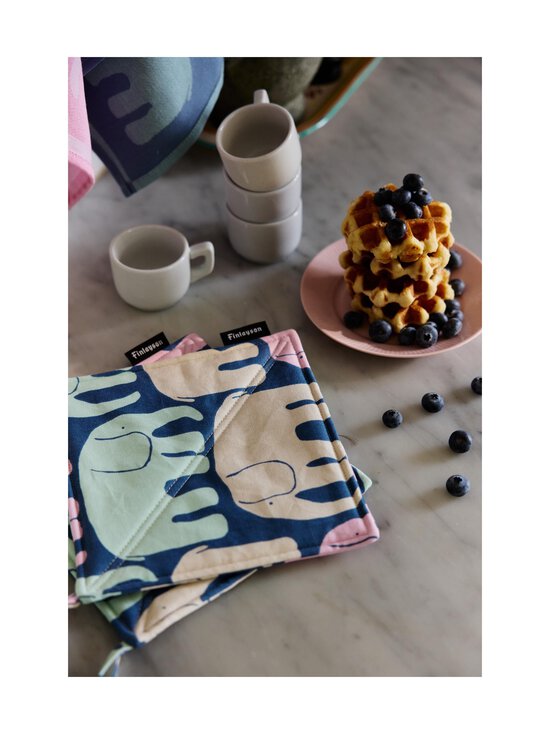 Finlayson - Elefantti-patalappu 2 kpl - GREY / PASTEL | Stockmann - photo 2