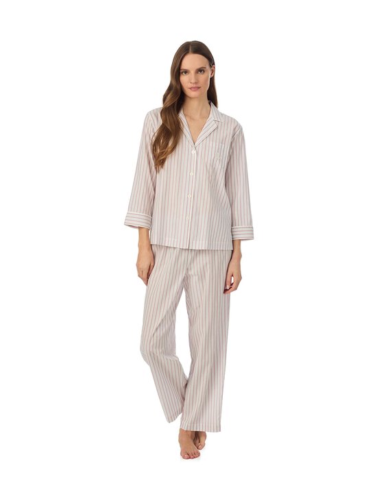 Lauren Ralph Lauren - Notch Collar Ankle -pyjama 2-osainen - 976 MULTISTP | Stockmann - photo 1