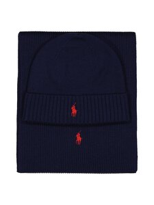 Polo Ralph Lauren - Villane kootud müts ja sall - 001 HUNTER NAVY Polo Ralph Lauren - Villane kootud müts ja sall - 001 HUNTER NAVY | Stockmann