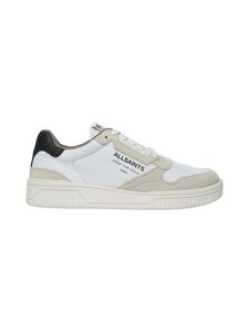 Allsaints - Regan Low Top -nahkatennarit - 99 CHALK WHITE/BLACK | Stockmann