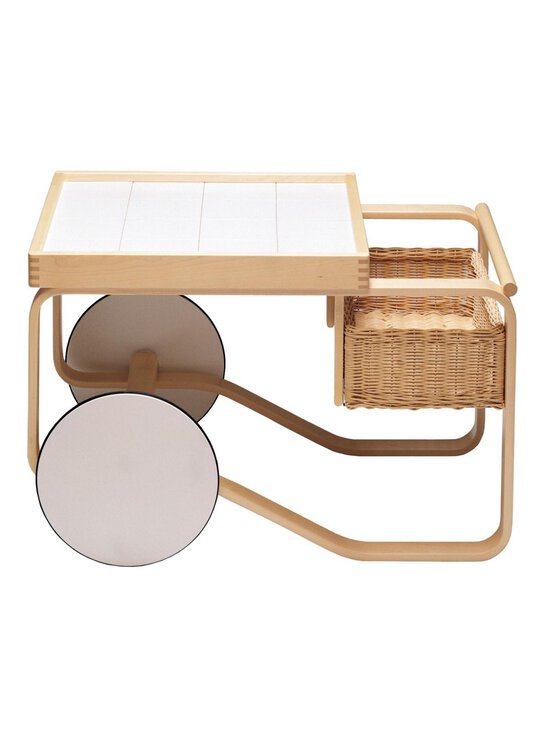 Artek - Tarjoiluvaunu 900 - KOIVU,VALKOINEN | Stockmann - photo 1