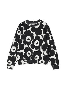 Marimekko - Leiot Pieni Unikko Kioski -collegepaita - 910 BLACK, OFF-WHITE | Stockmann