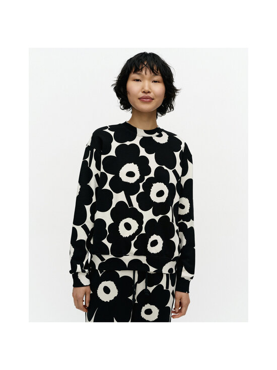 Marimekko - Leiot Pieni Unikko Kioski -collegepaita - 910 BLACK, OFF-WHITE | Stockmann - photo 2