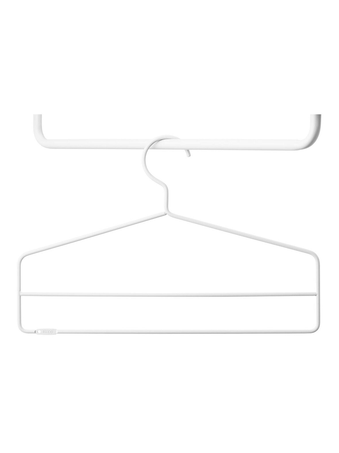 String-henkarit 4 kpl valkoinen