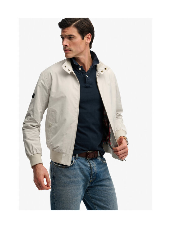 Superdry - Classic Harrington -kevyttakki - 1KI RAINY DAY GREY | Stockmann - photo 4