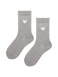 Kunert - Cosy Cashmere Heart zeķes - 170 LICHTGRAU | Stockmann
