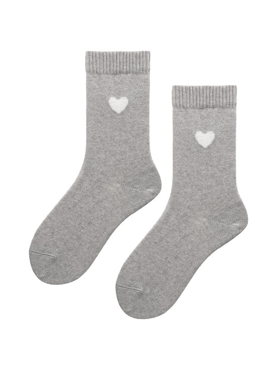 Kunert - Cosy Cashmere Heart zeķes - 170 LICHTGRAU | Stockmann - photo 1