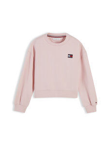 Tommy Hilfiger - Heritage Flag -collegepaita - TJQ WHIMSY PINK | Stockmann