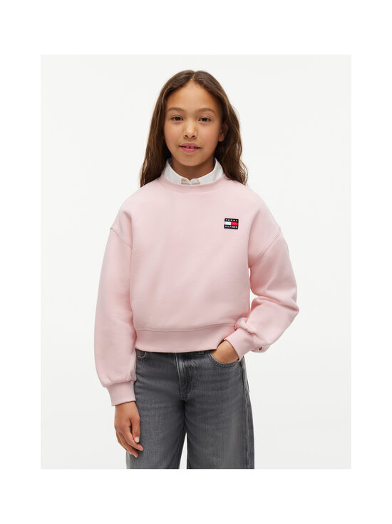 Tommy Hilfiger - Heritage Flag -collegepaita - TJQ WHIMSY PINK | Stockmann - photo 2