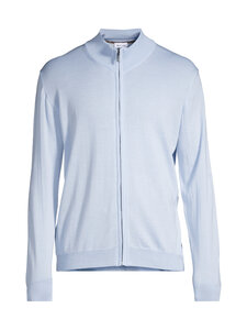 SAND Copenhagen - Ingram Modern fit full zip -neuletakki - 510 LIGHT BLUE | Stockmann