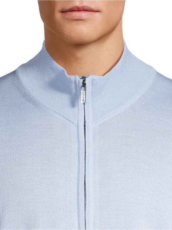 SAND Copenhagen - Ingram Modern fit full zip -neuletakki - 510 LIGHT BLUE | Stockmann - photo 4