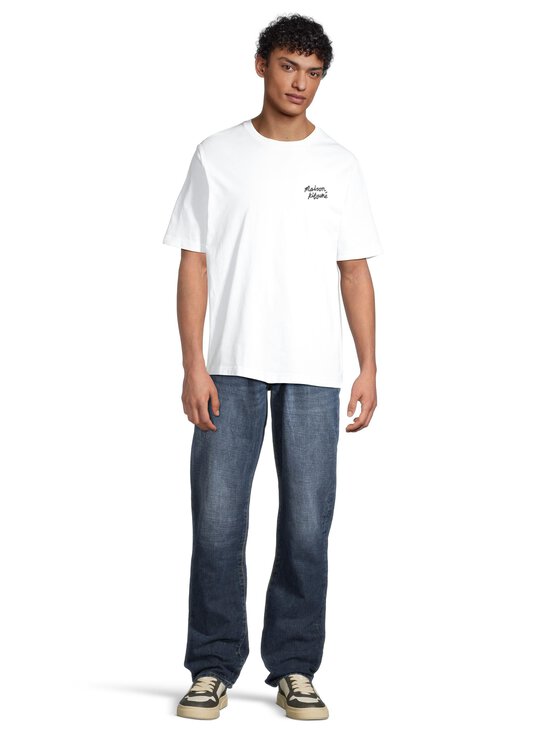 Maison Kitsuné - T-särk Handwriting Comfort - M186 WHITE/BLACK | Stockmann - photo 2