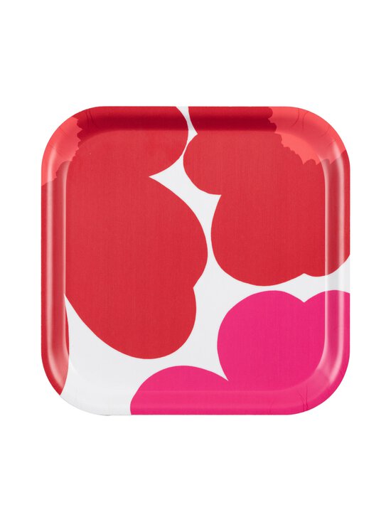 Marimekko – Unikko 60th Anniversary -tarjotin 20 x 20 cm