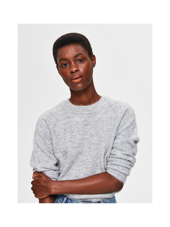 Selected - SlfLulu-villasekoiteneule - LIGHT GREY MELANGE - photo 4 Selected - SlfLulu-villasekoiteneule - LIGHT GREY MELANGE | Stockmann - photo 4