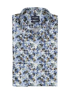 Olymp - Modern Fit Bold Print -kauluspaita - 00 WEISS Olymp - Modern Fit Bold Print -kauluspaita - 00 WEISS | Stockmann