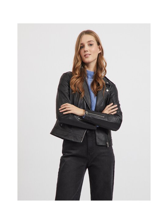 Vila - Vifel ādas jaka - BLACK | Stockmann - photo 5