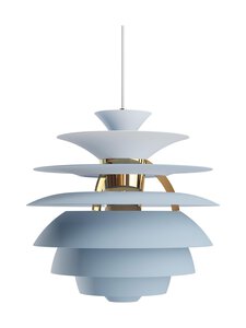 Louis Poulsen - PH Snowball -riippuvalaisin - DUSTY BLUE/BRASS METALLISED | Stockmann