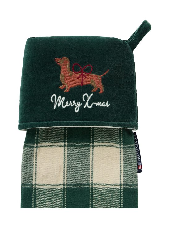 Lexington - Jõulusokk Organic Checked - 2033 LT BEIGE/GREEN | Stockmann - photo 3