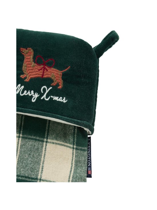 Lexington - Jõulusokk Organic Checked - 2033 LT BEIGE/GREEN | Stockmann - photo 4