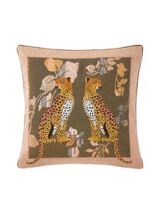 Yves Delorme - Ophelia 2 -tyynynpäällinen 45 x 45 cm - KAKI | Stockmann