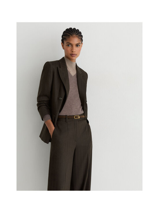 Reiss - Dawson Wide Leg -housut - 22 CHOCOLATE BROWN | Stockmann - photo 2