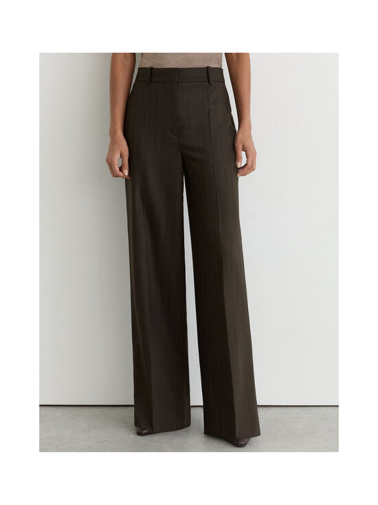Reiss - Dawson Wide Leg -housut - 22 CHOCOLATE BROWN | Stockmann - photo 4