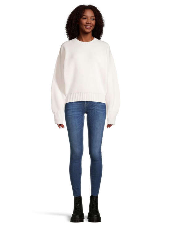Róhe - Sculptural compact crewneck -neule - 112_310 OFF WHITE | Stockmann - photo 2
